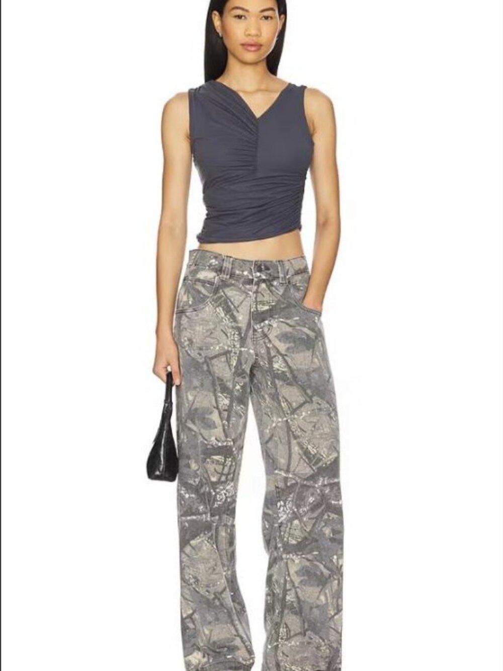 Jaded London Colossus Jeans Woodland Camo 25